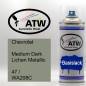 Preview: Chevrolet, Medium Dark Lichen Metallic, 47 / WA208C: 400ml Sprühdose, von ATW Autoteile West.